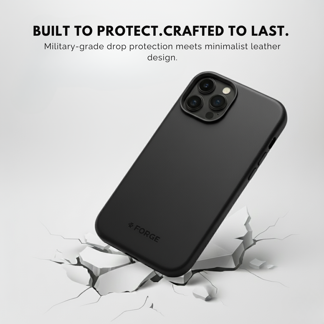Forge Leather iPhone Case