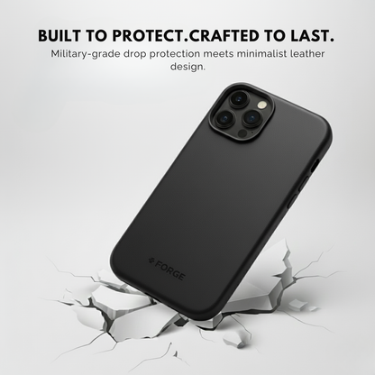 Forge Leather iPhone Case