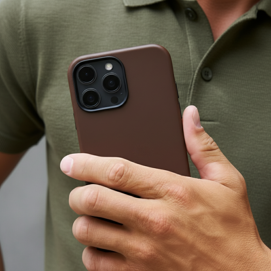 Forge Leather iPhone Case