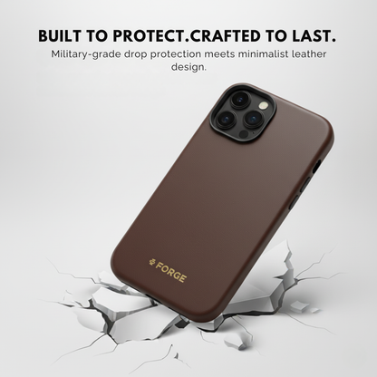 Forge Leather iPhone Case