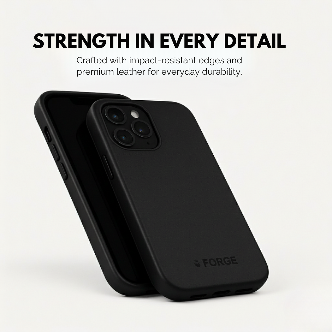 Forge Leather iPhone Case