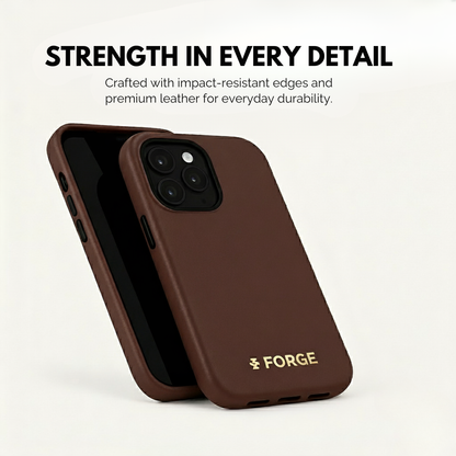 Forge Leather iPhone Case